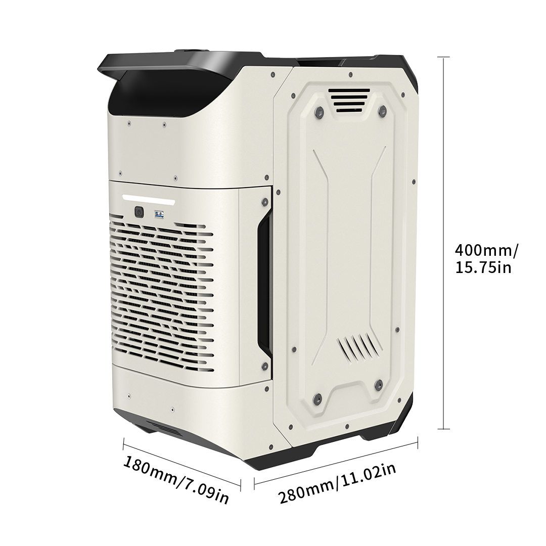 BougeRV Split-System Outdoor Camping Space Heater GH001-WHUSCB