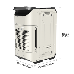 BougeRV Split-System Outdoor Camping Space Heater GH001-WHUSCB