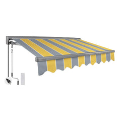 Advaning Classic Series Fully Assembled Retractable Sun Shade Canopy Awning (SAK92851)