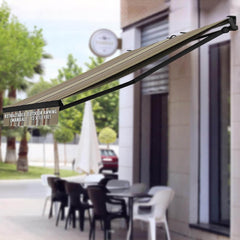 Multiple Awnings Brasilia Athena Manual Retractable Sun Shade Awning (SAK35164)