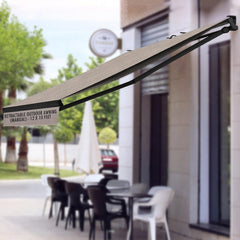 Multiple Awnings Brasilia Athena Manual Retractable Sun Shade Awning (SAK35164)