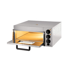 14" Electric Single Deck Countertop Commercial Pizza Oven (SAK92582)