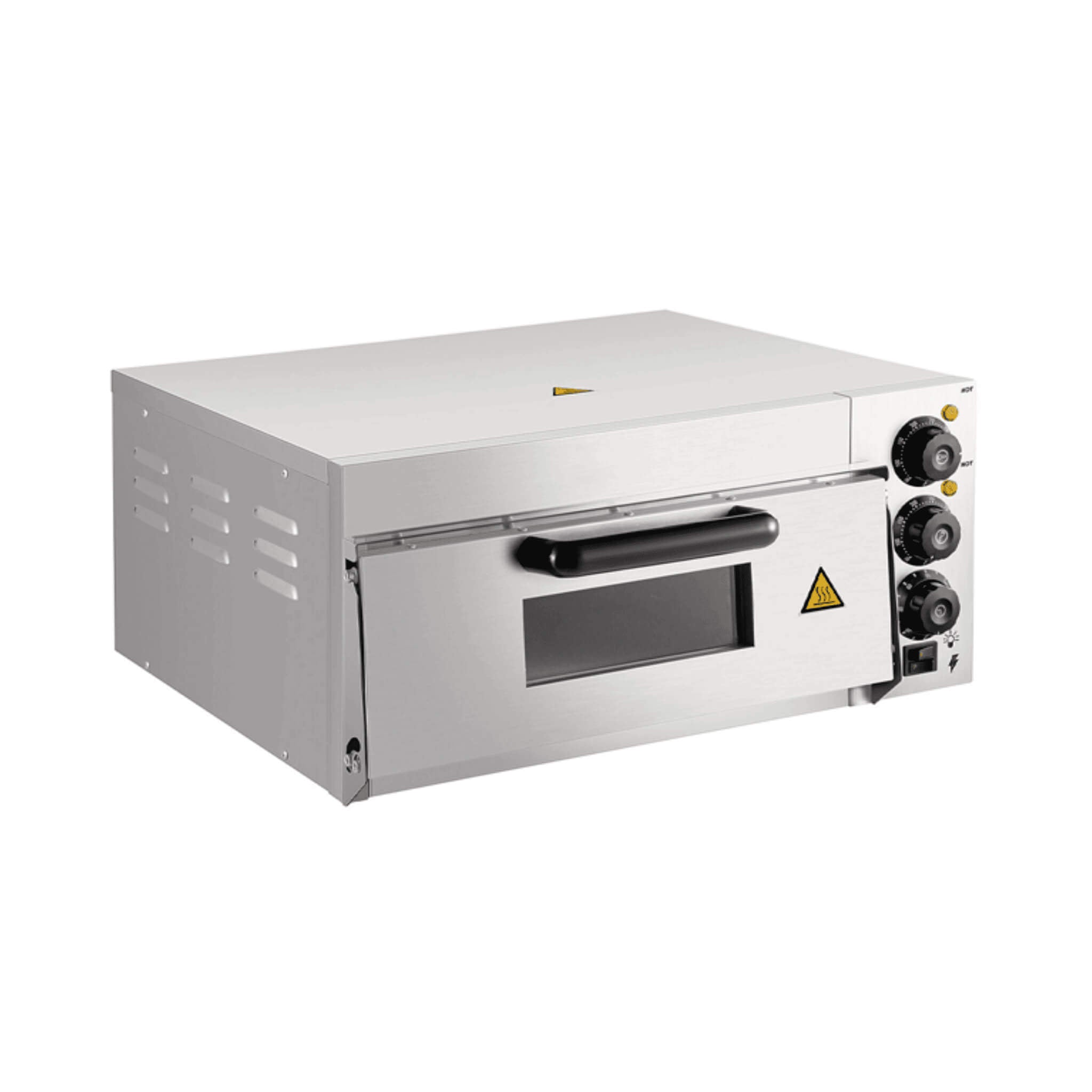 14" Electric Single Deck Countertop Commercial Pizza Oven (SAK92582)