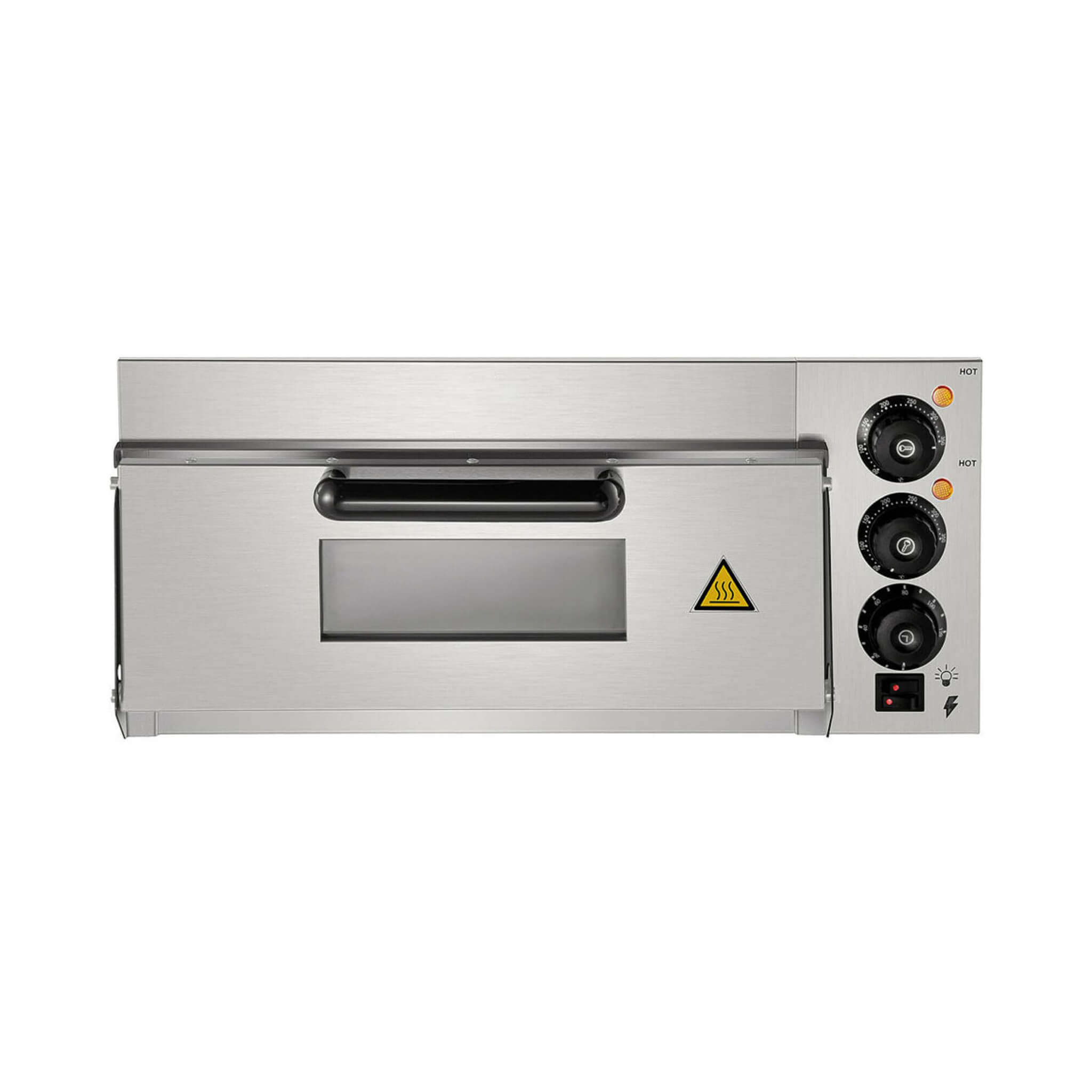 14" Electric Single Deck Countertop Commercial Pizza Oven (SAK92582)