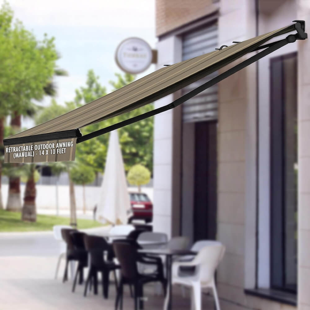 Multiple Awnings Brasilia Athena Manual Retractable Sun Shade Awning (SAK35164)