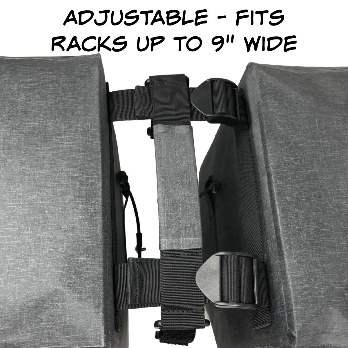 Magnum Bikes Urbanator Dual Adjustable Panniers (Set of 2) 2046