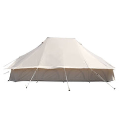 20FT Large Luxury Glamping Yurt Teepee Canvas Camping Tent (SAK37612)