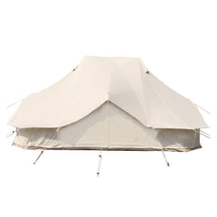 20FT Large Luxury Glamping Yurt Teepee Canvas Camping Tent (SAK37612)