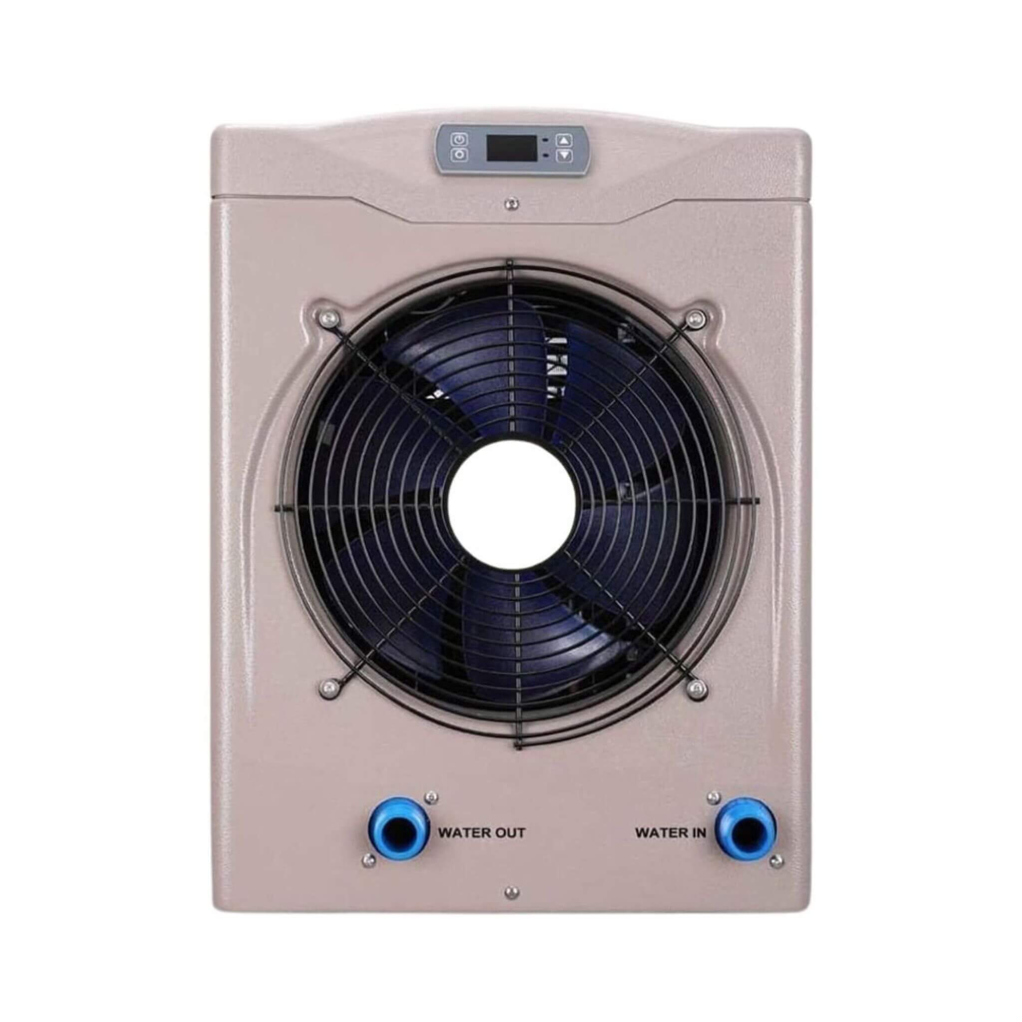 21" Heavy Duty Electric Home Above And Inground Swimming Pool Heater Pump, 5000 Gallons (SAK94751)