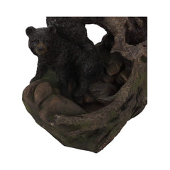 22" Weather Resistant Outdoor Floor Fountain With LED Lights (SAK77651)