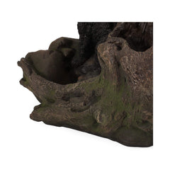 22" Weather Resistant Outdoor Floor Fountain With LED Lights (SAK77651)