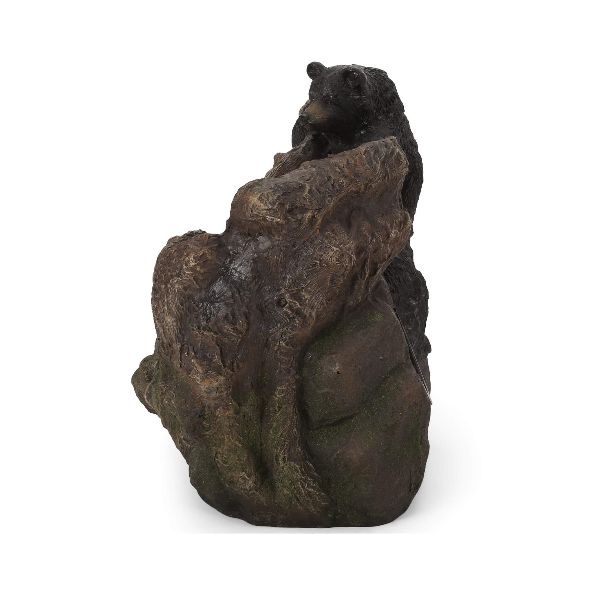 22" Weather Resistant Outdoor Floor Fountain With LED Lights (SAK77651)