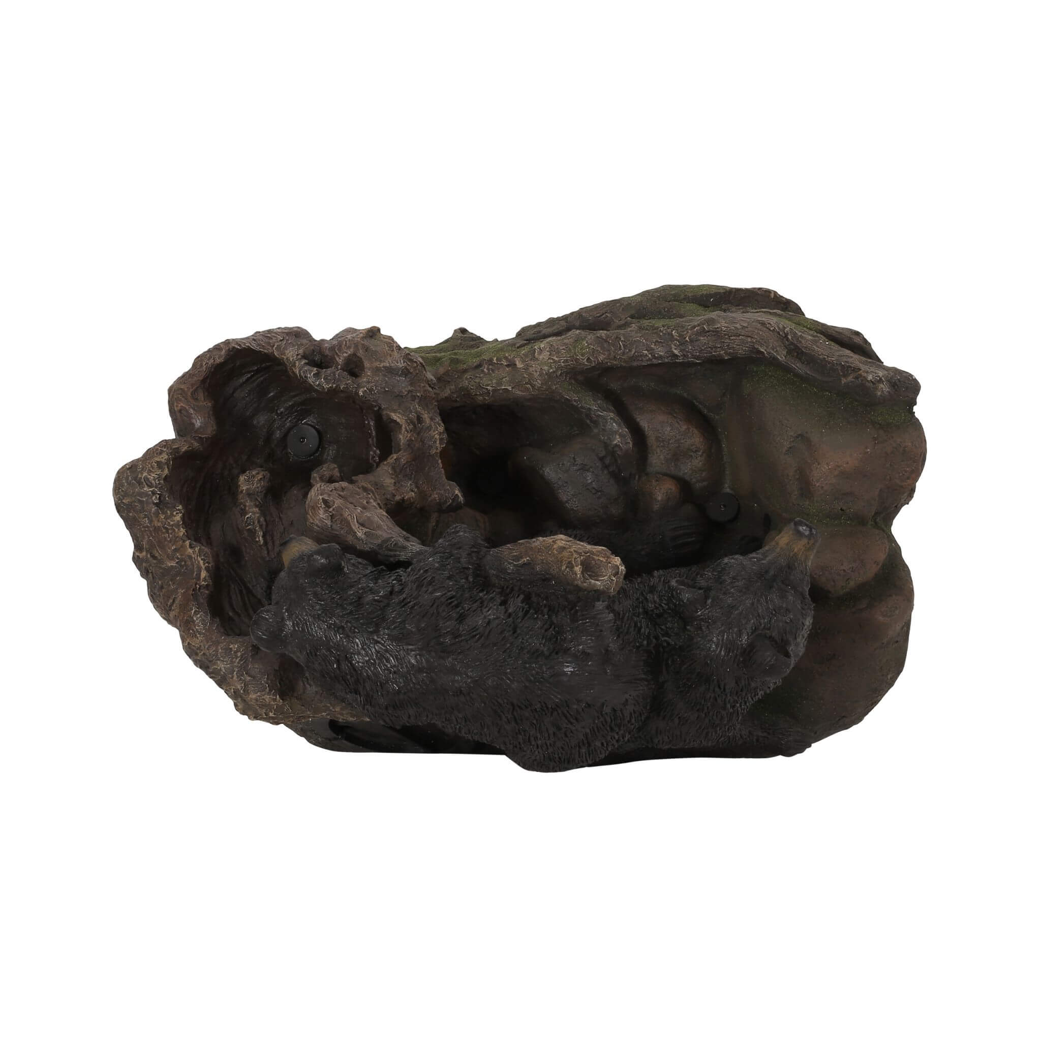 22" Weather Resistant Outdoor Floor Fountain With LED Lights (SAK77651)