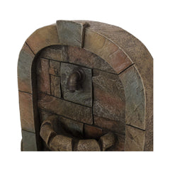 29" Tall Outdoor Weather-Resistant Faux Stone Floor Fountain (SAK63421)