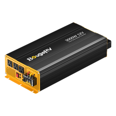 BougeRV 3000W 12V Pure Sine Wave Inverter with Bluetooth ISE254