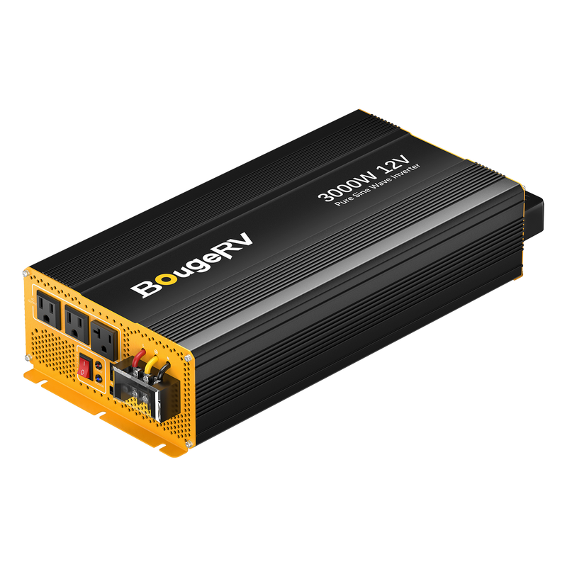 BougeRV 3000W 12V Pure Sine Wave Inverter with Bluetooth ISE254