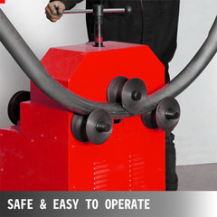 35" Heavy Duty Electric Multi-Function Industrial Square Pipe Tube Bender Machine W/ Die Set (SAK16482)