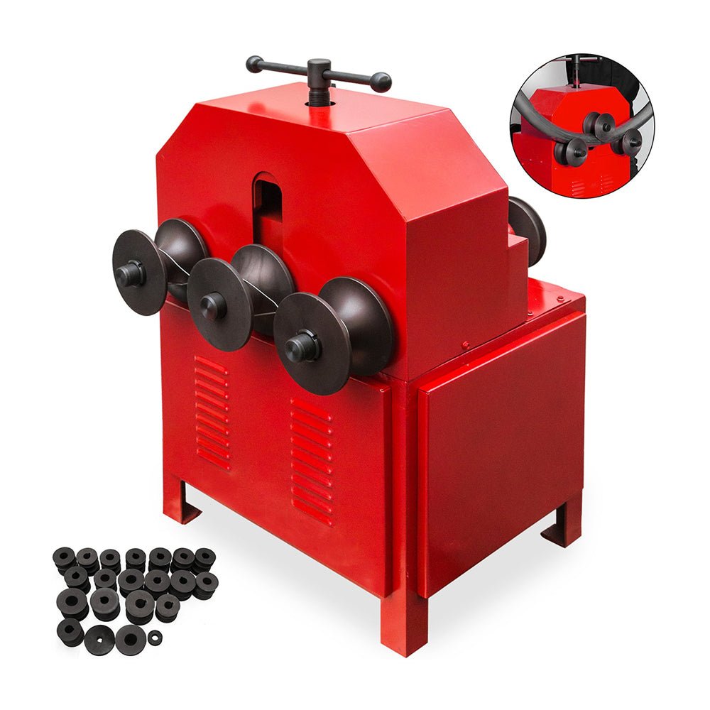 35" Heavy Duty Electric Multi-Function Industrial Square Pipe Tube Bender Machine W/ Die Set (SAK16482)