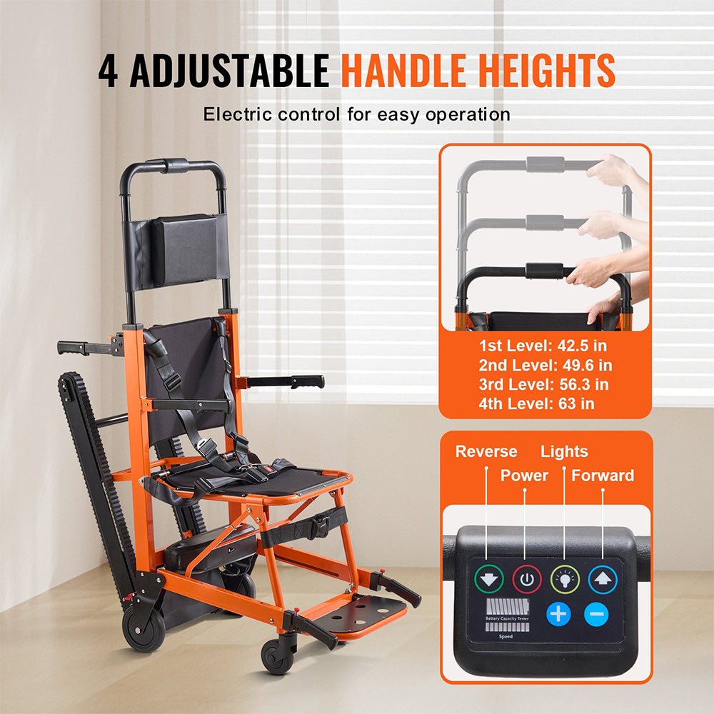 450LBS Heavy Duty Electric Portable Stair Climbing Machine For Home, Elderly And Disabled (SAK41685)