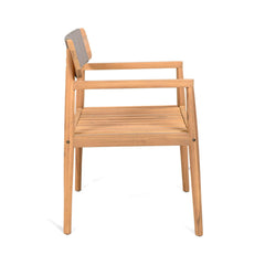 Premium 5-Piece Acacia Wooden Outdoor Furniture Patio Set With Dining Chairs And Table (SAK70445)