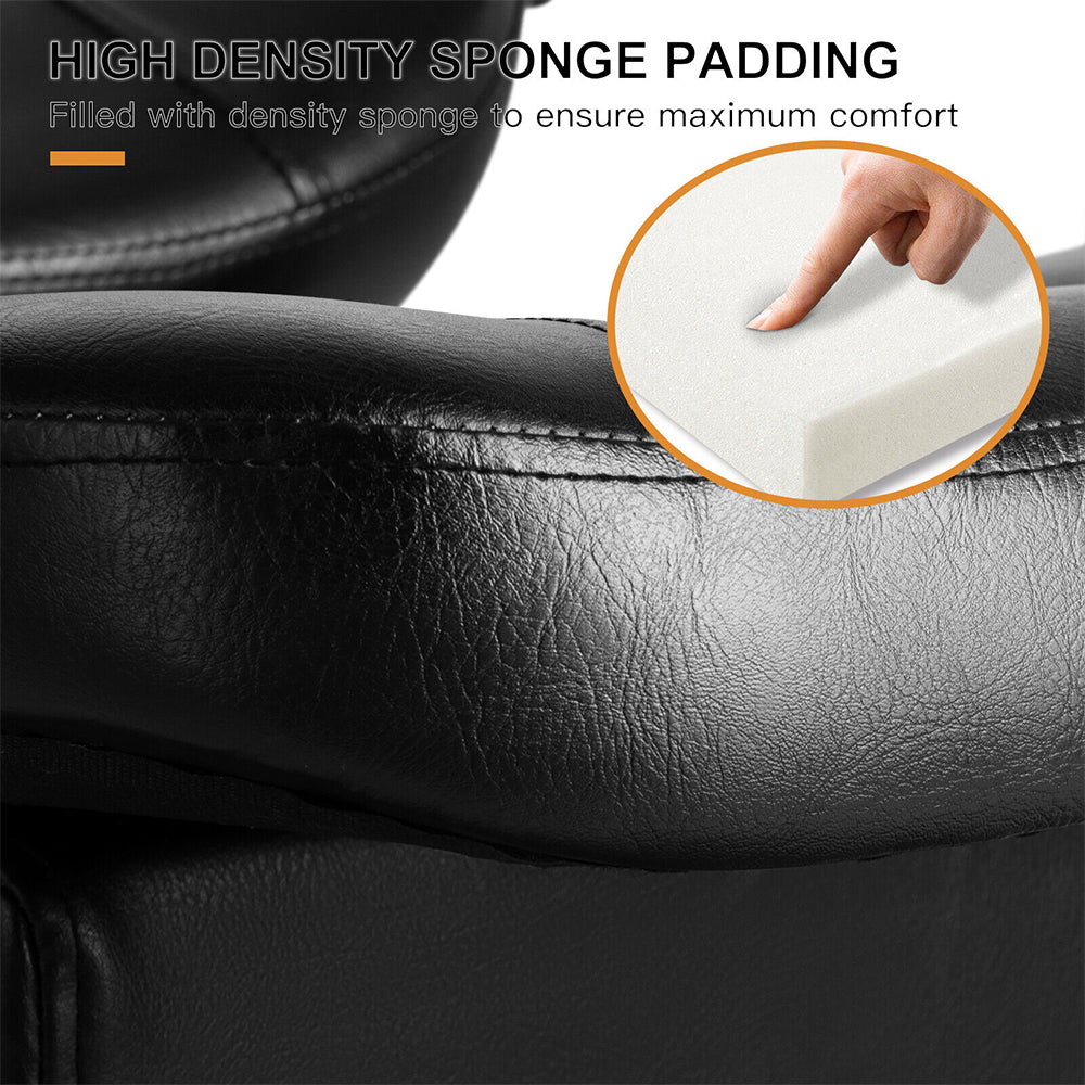 53" Large Premium Salon Barber Backwash Shampoo Chair W/ Bowl, Sink & Footrest (98127653)