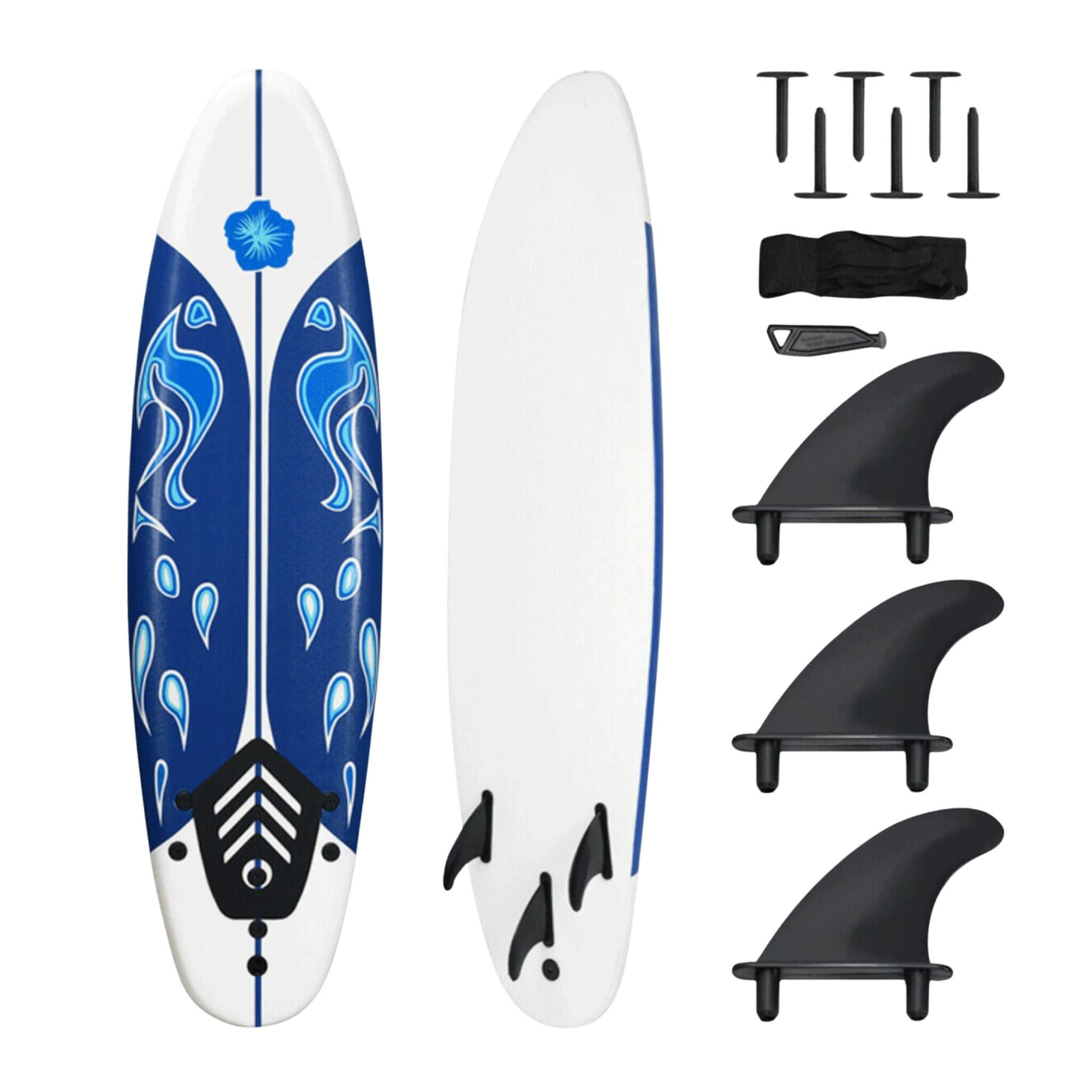 6' Inflatable Blow Up Stand Up Paddle SUP Surfboard (SAK94461)