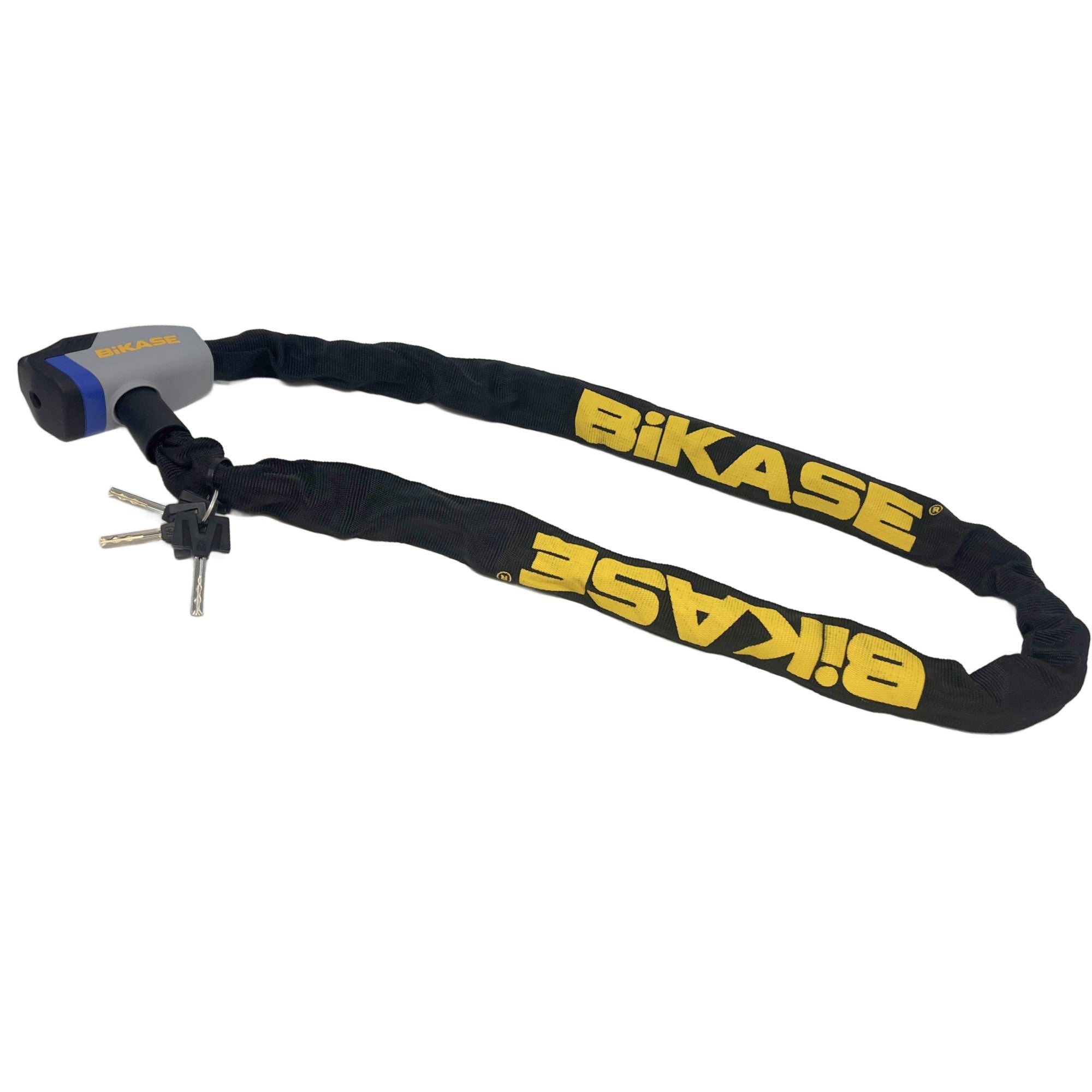 Magnum Bikes ChainKASE X-TREME Heavy Duty Titanium Enforced Chain Key Lock 7005