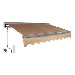 Advaning Classic Series Fully Assembled Retractable Sun Shade Canopy Awning (SAK92851)