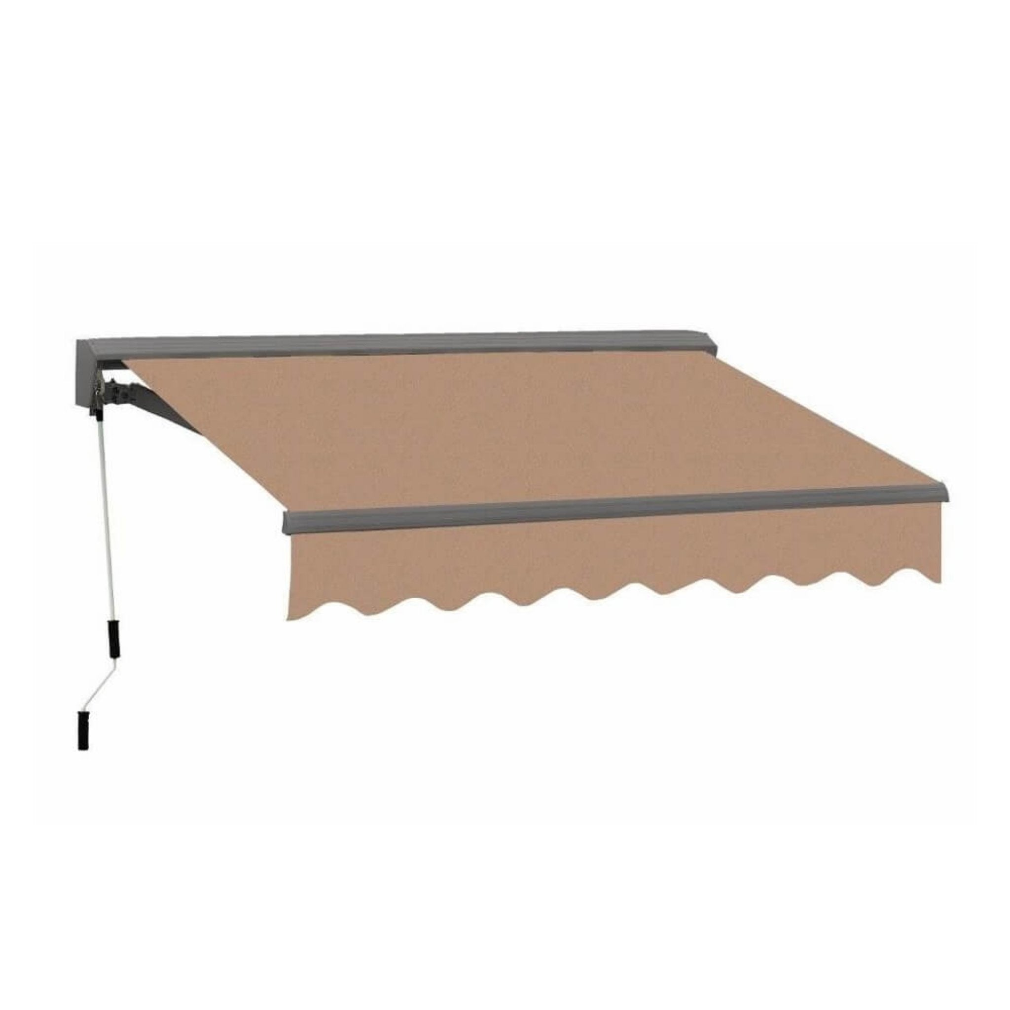Advaning Classic Series Fully Assembled Retractable Sun Shade Canopy Awning (SAK92851)