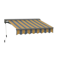 Advaning Classic Series Fully Assembled Retractable Sun Shade Canopy Awning (SAK92851)