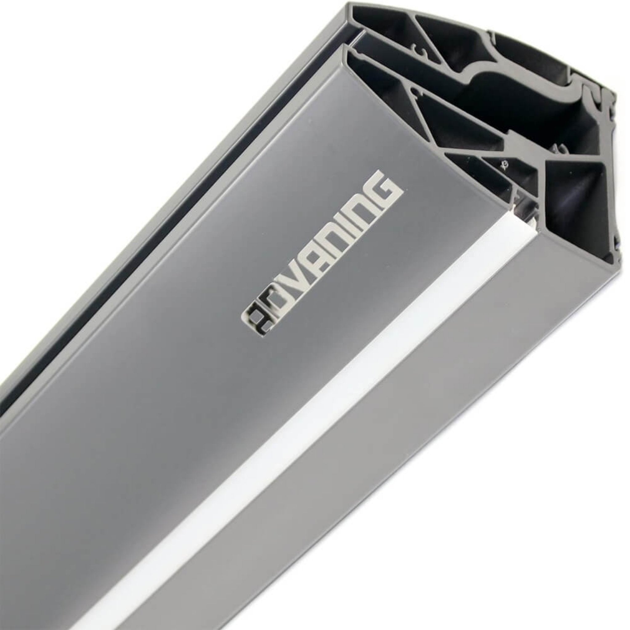 Advaning GA Series Clear Construction-Grade Tempered Glass Awning With Single Clamp (DA5535-DA6339) (SAK92613)