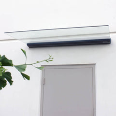 Advaning GA Series Clear Construction-Grade Tempered Glass Awning With Single Clamp (DA5535-DA6339) (SAK92613)