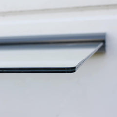 Advaning GA Series Clear Construction-Grade Tempered Glass Awning With Single Clamp (DA5535-DA6339) (SAK92613)