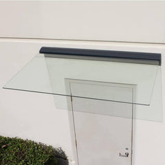 Advaning GA Series Clear Construction-Grade Tempered Glass Awning With Single Clamp (DA5535-DA6339) (SAK92613)