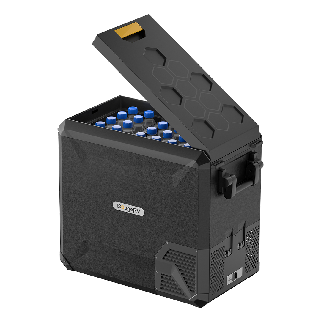 BougeRV ASPEN 50 Dual-Zone 53QT 12V Portable Refrigerator E0401-05103