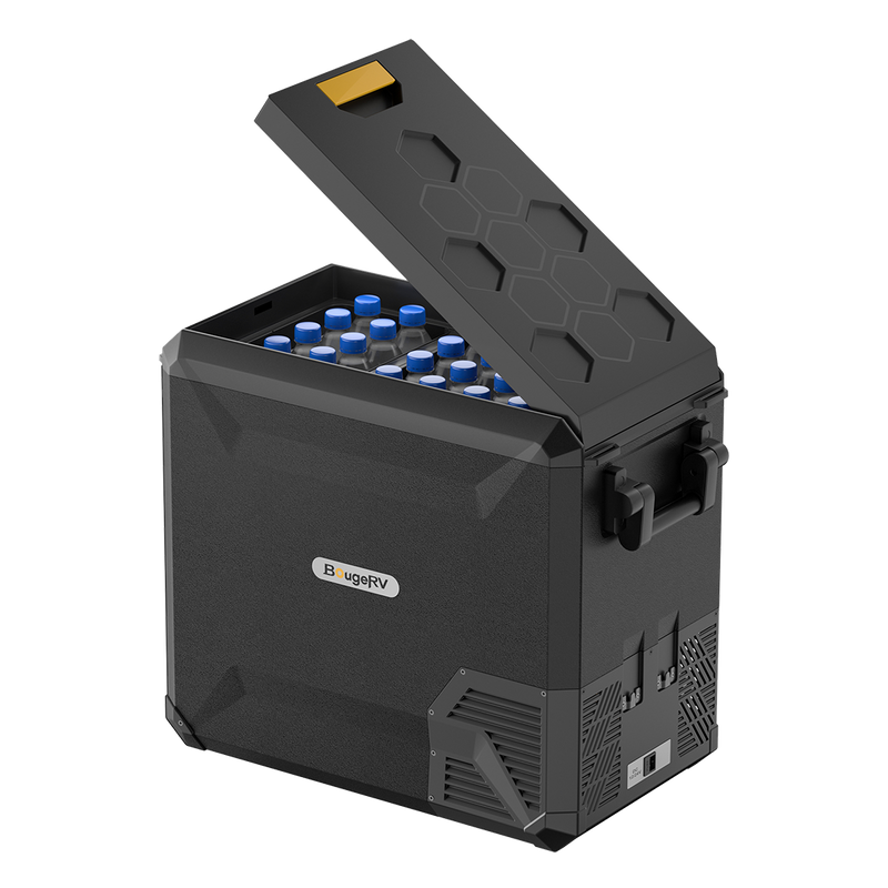 BougeRV ASPEN 50 Dual-Zone 53QT 12V Portable Refrigerator E0401-05103