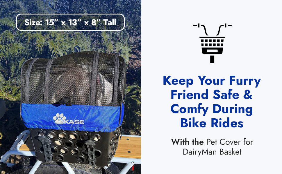 Magnum Bikes Pet Cover for Dairyman Rear Basket 2017A