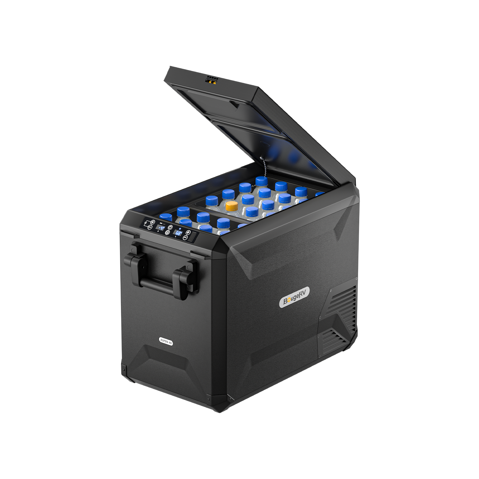 BougeRV ASPEN 40 Dual-Zone 43QT 12V Portable Refrigerator E0401-04101