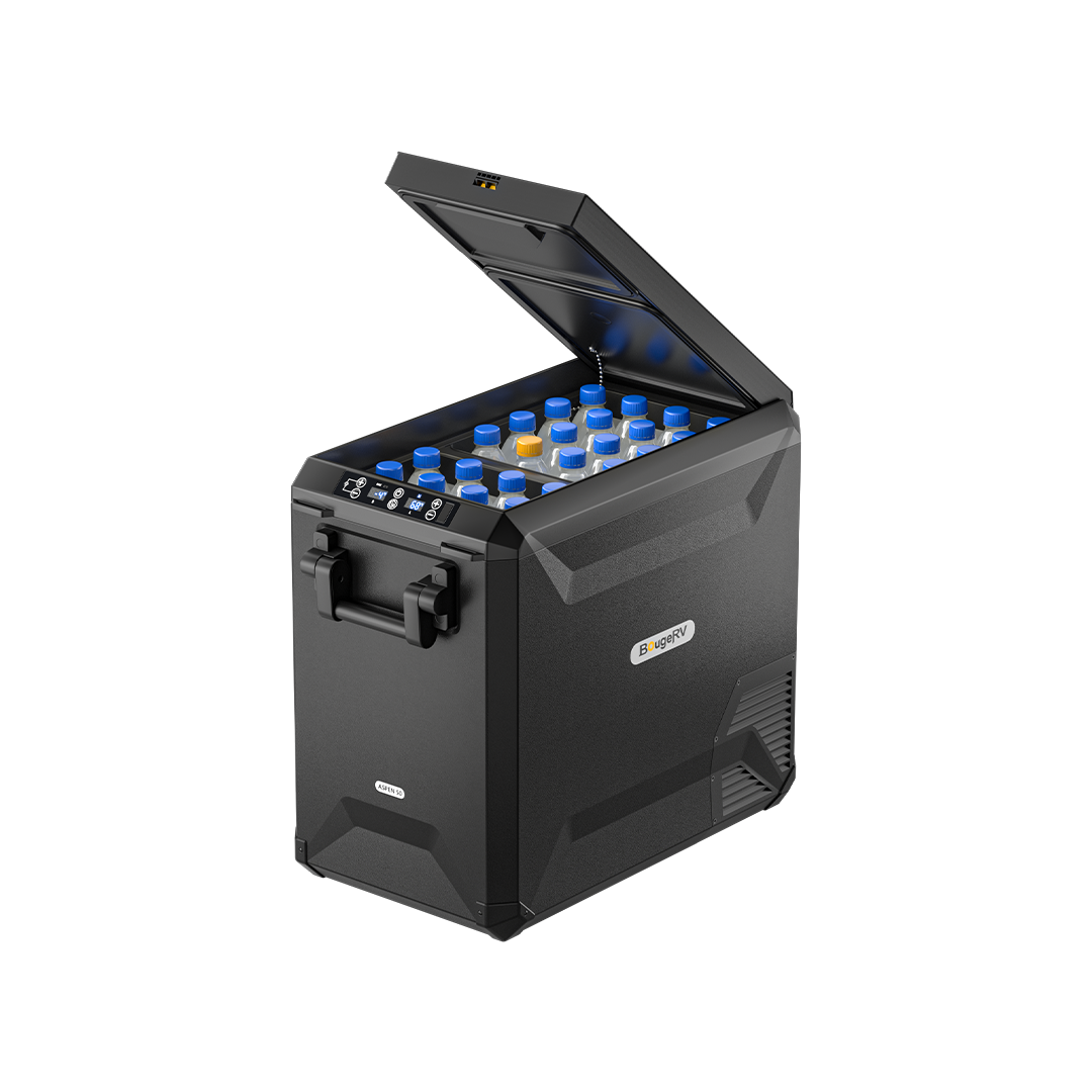 BougeRV ASPEN 50 Dual-Zone 53QT 12V Portable Refrigerator E0401-05103