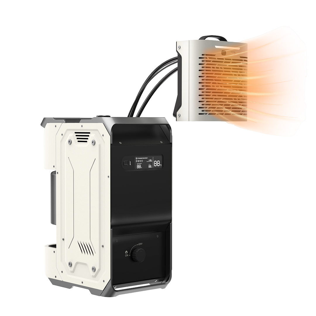 BougeRV Split-System Outdoor Camping Space Heater GH001-WHUSCB