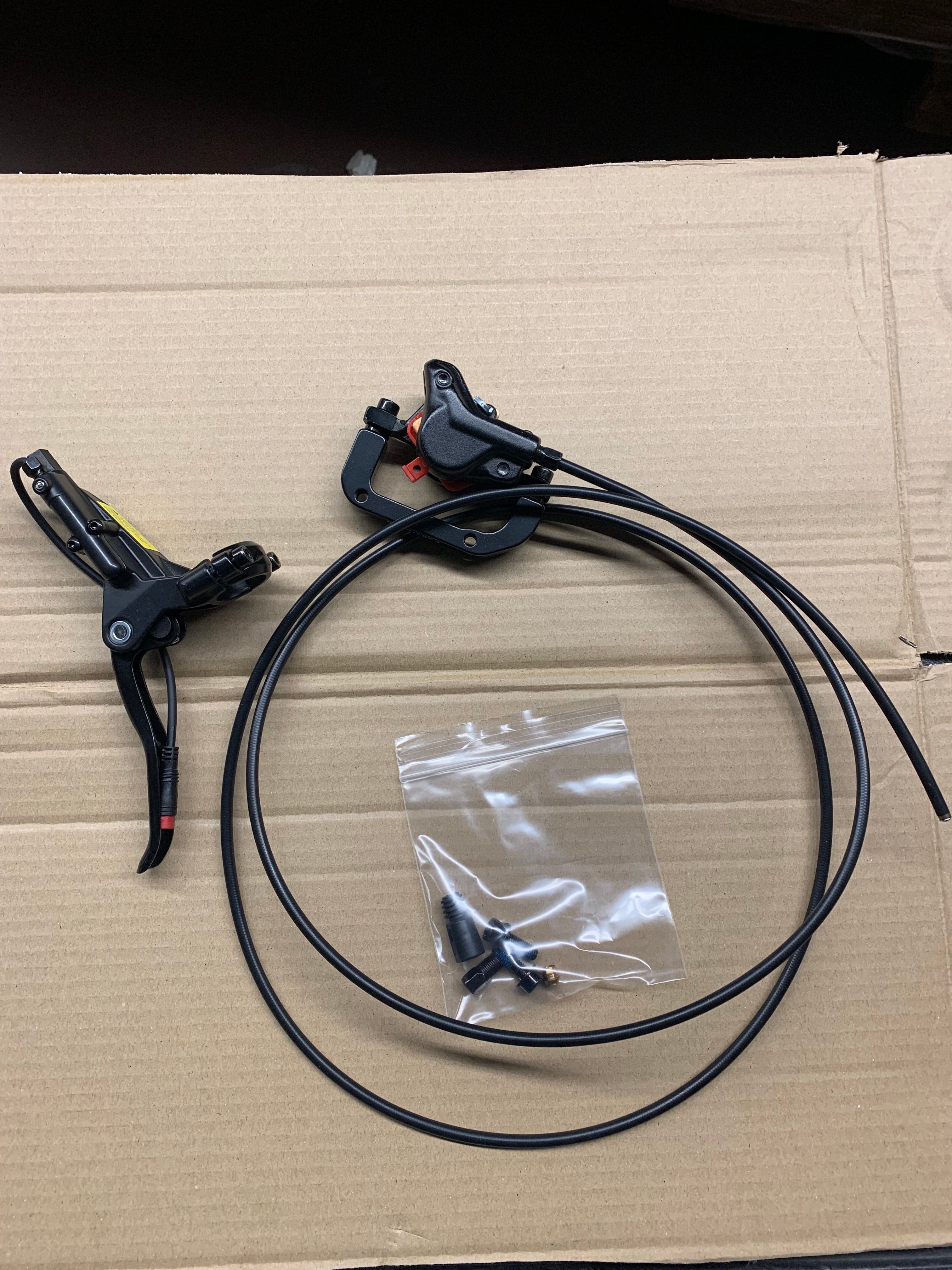 Magnum Bikes Brake Set - Rear Hydraulic - Nomad / Scout -Logan HD-E 500 COPI1044BRAK6069