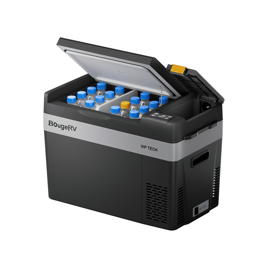 BougeRV CRPRO30 VIP Upgraded 30 Quart Portable Refrigerator