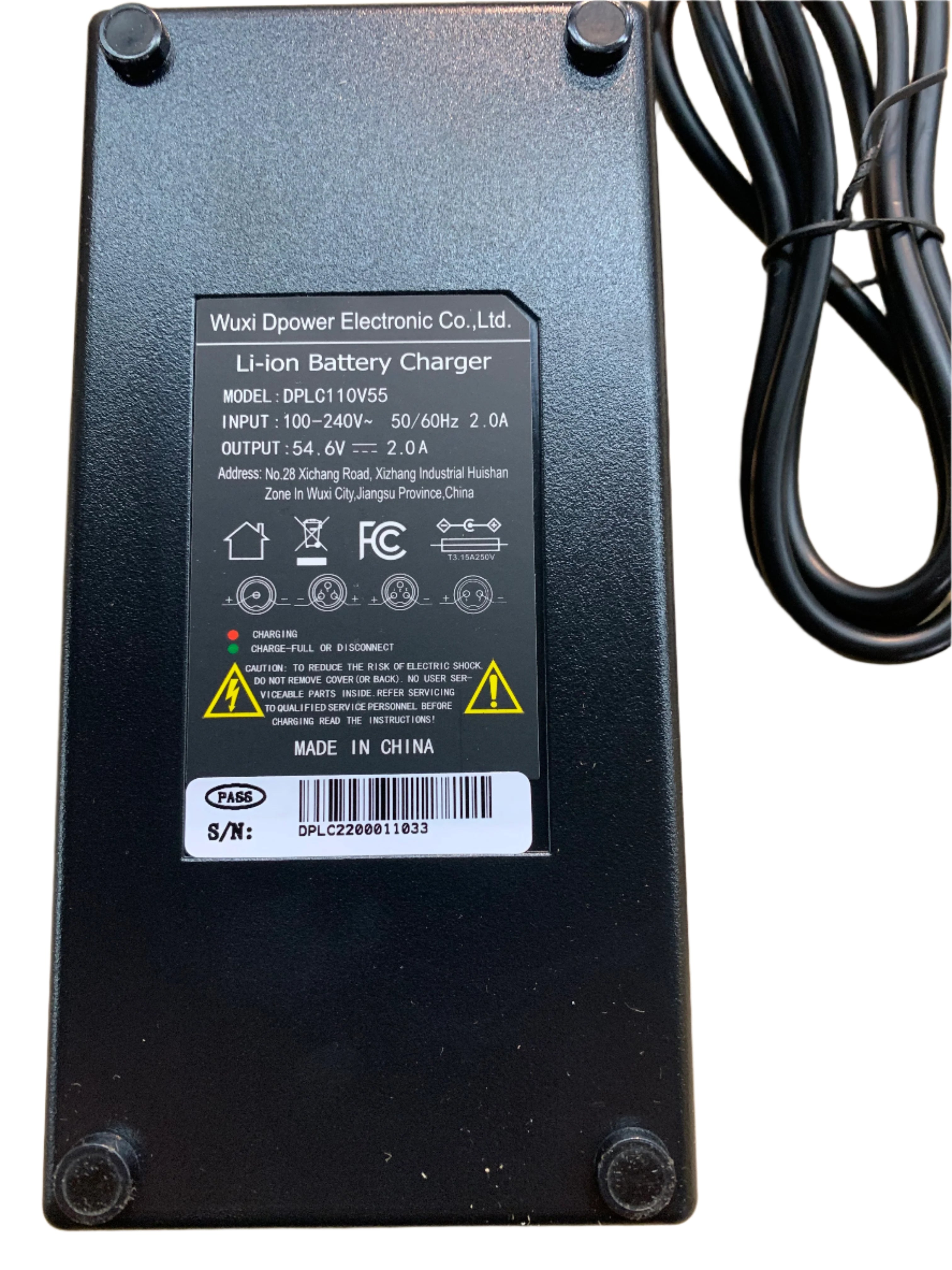 Magnum Bikes Charger - 48V 2A - Premium Series 2215050036