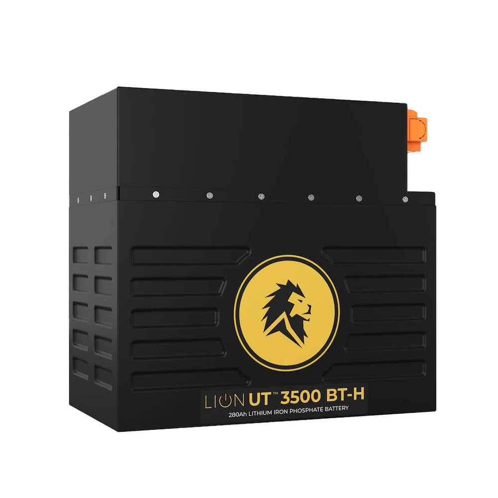 Lion Energy UT-3500 BT-H HTR 12.8V 280Ah (3584Wh) LifePO4 Bluetooth Battery 50170186