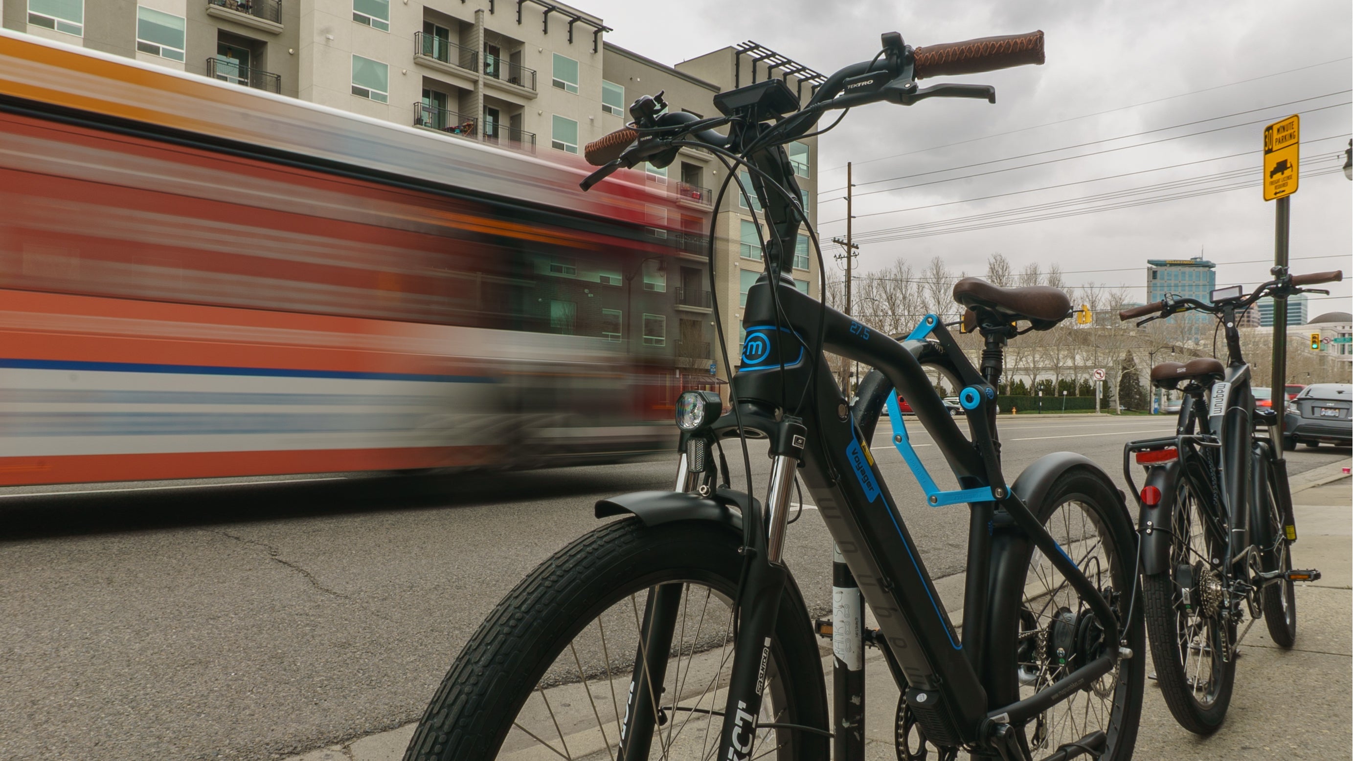 Magnum Bikes FoldyLock Pro E-Bike Lock & Frame Mount Foldylock - Magnum Blue