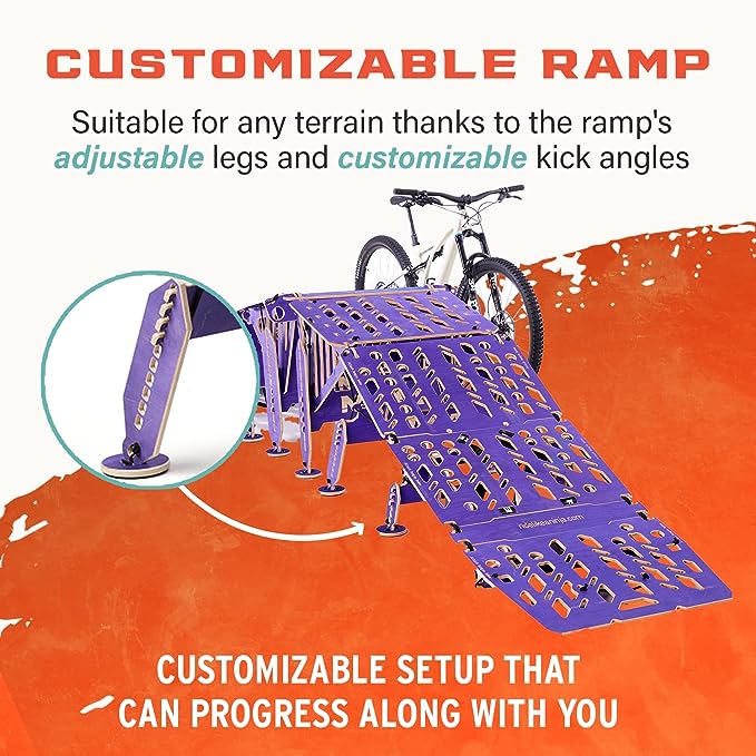 Ninja MTB Double Table Top Jump Ramp