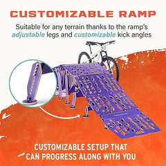 Ninja MTB Double Table Top Jump Ramp