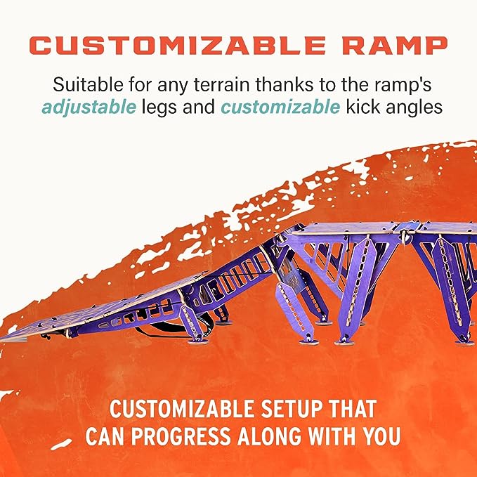 Ninja MTB Triple Table Jump Ramp