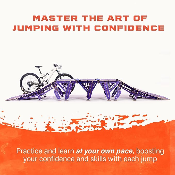 Ninja MTB Triple Table Jump Ramp