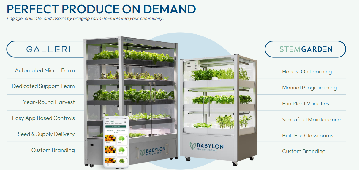 Babylon STEM Garden Micro-Farm